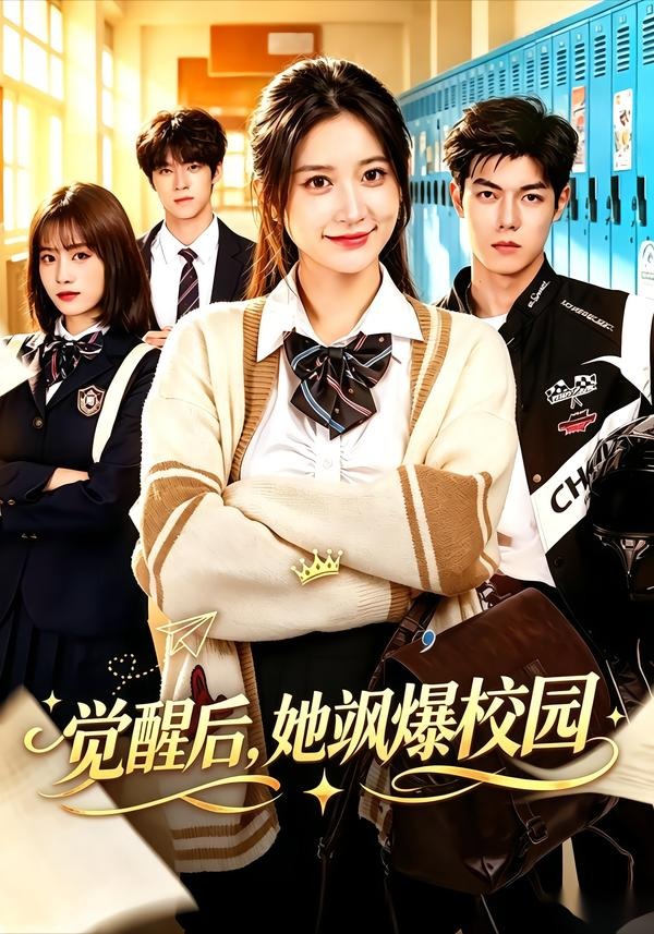觉醒后，她飒爆校园封面图