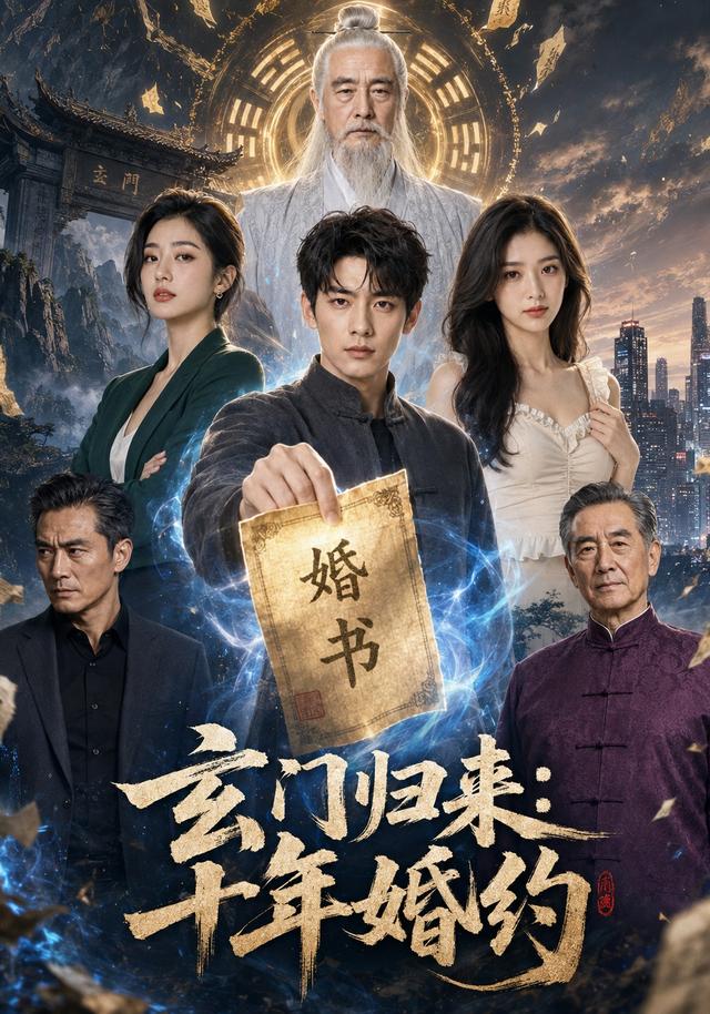 玄门归来:十年婚约Ai短剧封面图