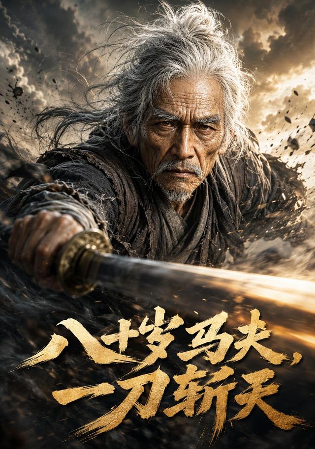 八十岁马夫一刀斩天Ai短剧封面图
