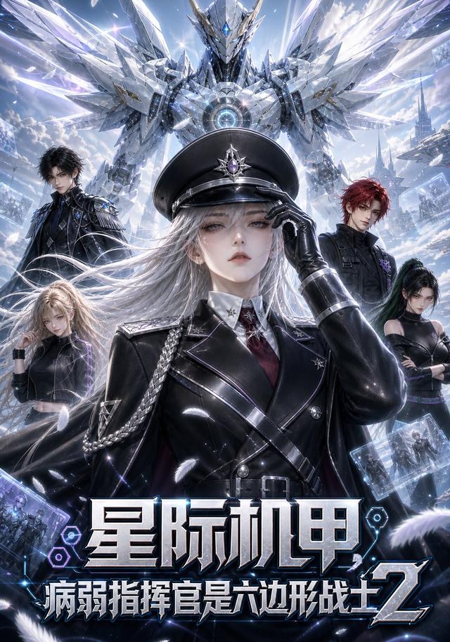星际机甲,病弱指挥官是六边形战士Ai短剧封面图